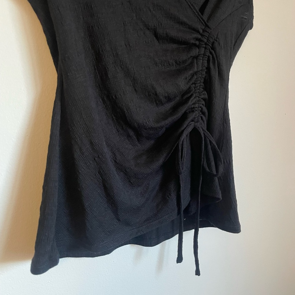 Max Studio Ruched Blouse - Picture 2 of 4